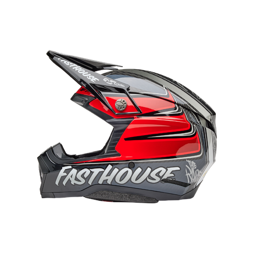 Bell Moto-10 Spherical Fasthouse DITD 2025 LE Helmet - Grey/Red