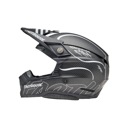 Bell Moto-10 Spherical Fasthouse Raven Helmet - Black/White