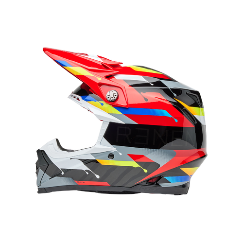 Bell Moto-9S Flex Renen Nova Helmet - Black/Red
