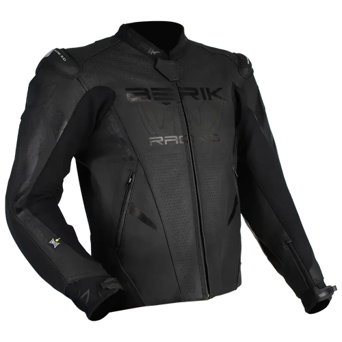 Berik Apex Leather Jacket - Black