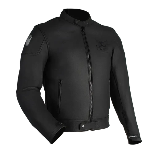 Berik Custom Leather Jacket - Black