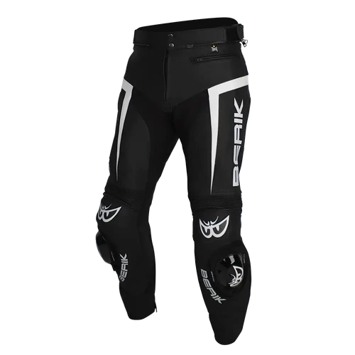 Berik Sport Leather Pants - Black - 48 - SKU:BESPO1048