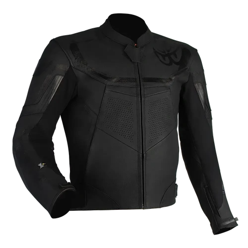 Berik Strada Leather Jacket - Black