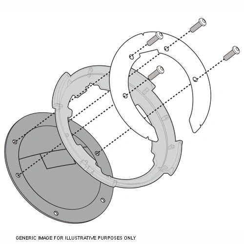Givi Tanklock Ring Fitting Kit - Ducati