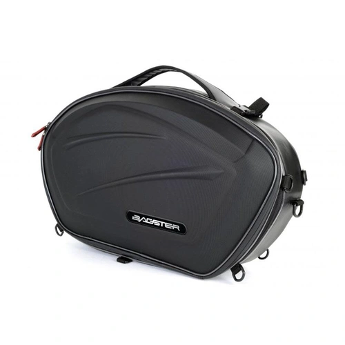 Bagster West Saddlebags Black - Black - 18L