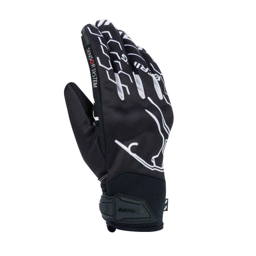 Bering Walshe Glove - Black/White - L - SKU:BGE479T10