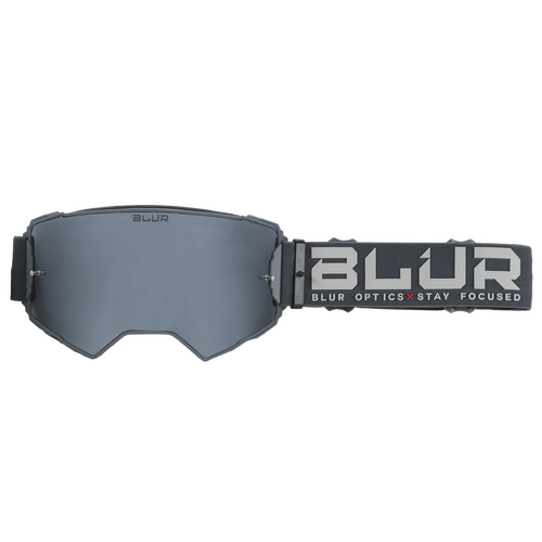 BLUR B-60 Cement Goggles - Grey/Silver Lens - SKU:BL6020201
