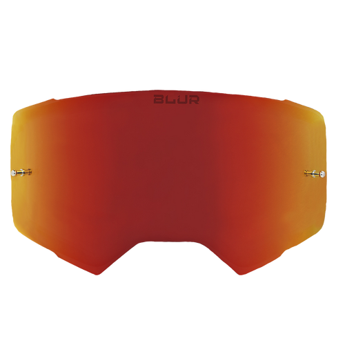 BLUR B-60 Replacement Dual Pane Lens - Radium Red