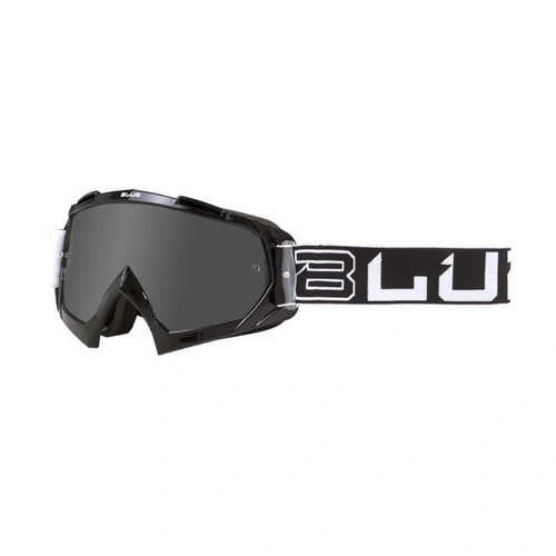 Blur B-10 Two Face Goggle - Black With Silver Lens