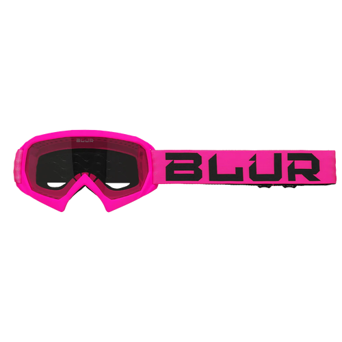 BLUR B-10 YOUTH GOGGLES - BLACK/PINK - OS
