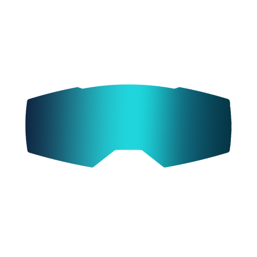 BLUR B-40 Replacement Lens With Tear Off Pin - Blue