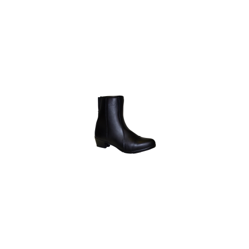 Motodry Ladies Clio-Mid Leather Waterproof Boots - Black
