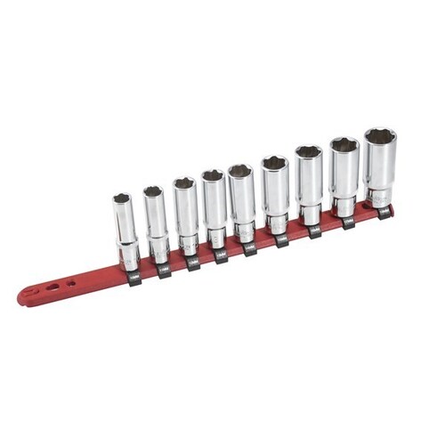 BikeService 3/8 Inch Socket Set - 9 Pc