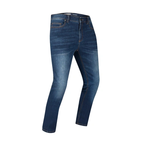 Bering Trust Tapered Denim Riding Jeans - Blue Wash