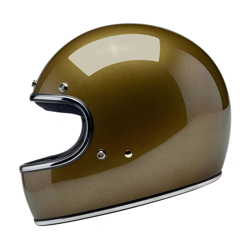 Biltwell Gringo ECE R22.06 Helmet - Ugly Gold Metallic - S - SKU:BW100250363156