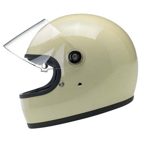 Biltwell Gringo S Helmet - ECE - Vintage White - XS - SKU:BW10030102154