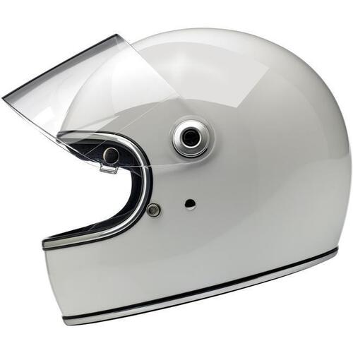 Biltwell Gringo S Gloss White Helmet - White - Large - Adult  - SKU:BW10030104160