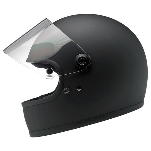 Biltwell Gringo S Helmet - Flat Black - M - SKU:BW10030201158