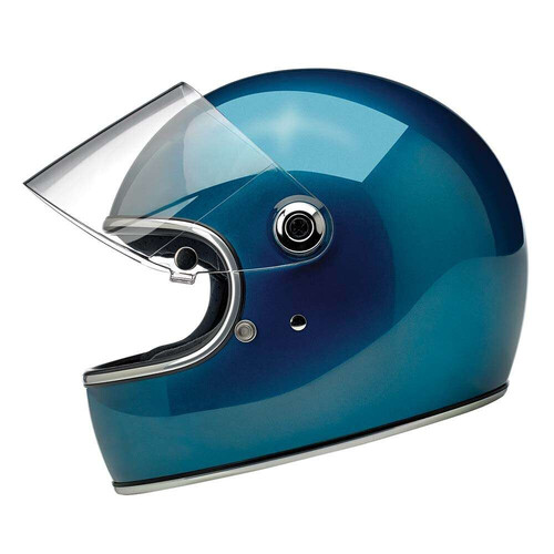 Biltwell Gringo S Gloss Helmet - Pacific Blue - SKU:BW10030316158-p