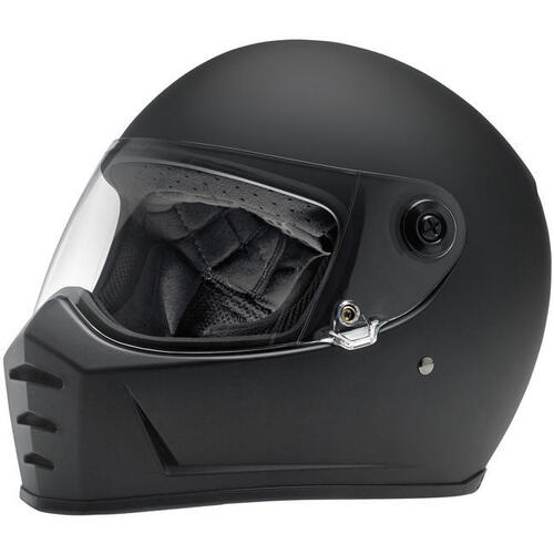 Biltwell Lane Splitter Matte Black Helmet - Unisex - Medium  - SKU:BW10040201158