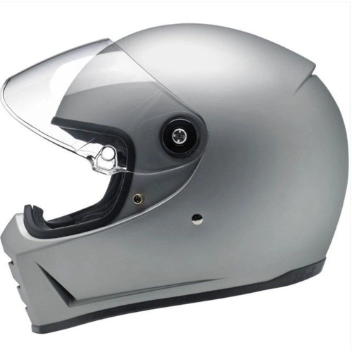 Biltwell Lane Splitter Helmet - Matte Silver - S - SKU:BW10040406156