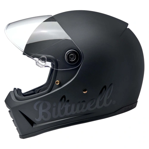 Biltwell Lane Splitter Factory Helmet - ECE - Flat Black - S - SKU:BW10040638156
