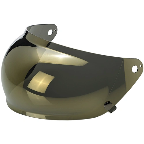 Biltwell Gringo S Gen 1 Bubble Shield - Gold Mirror - OS