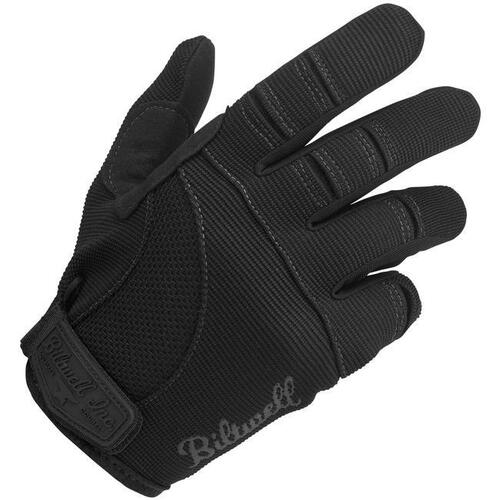 Biltwell Moto Gloves - Black - S - SKU:BW15010101156