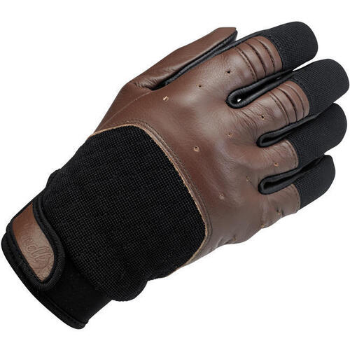 Biltwell Bantam Glove - Chocolate/Black - S - SKU:BW15020201156