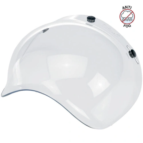 Biltwell Gringo Bubble Shield - Clear - OS