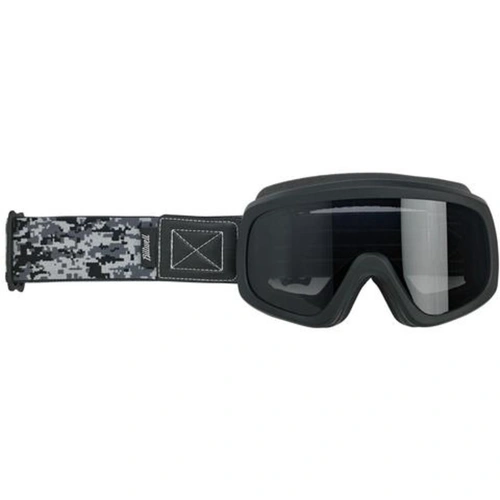 Biltwell Overland 2.0 Grunt Goggles - Satin Black/Grey Camo - OS