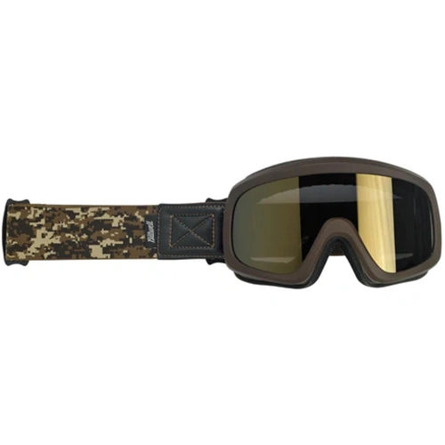 Biltwell Overland 2.0 Grunt Goggles - Satin Brown/Desert Camo - OS
