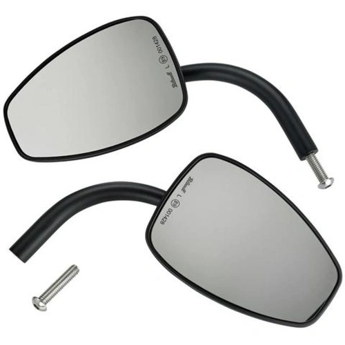 Biltwell Tear Drop Perch Mount Mirror - Black
