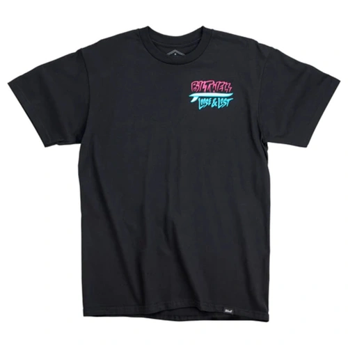 Biltwell Loose & Lost Pipes Tee - Black - S - SKU:BW8101096056