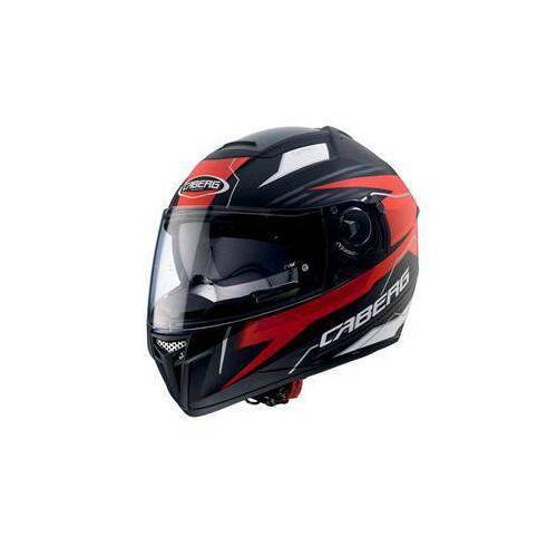 Caberg Ego Quartz Matt Black Red Anthracite Helmet - SKU:C2BI0064M-P