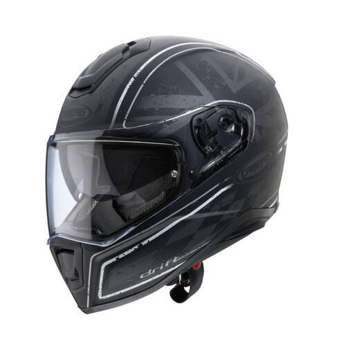 Caberg - Drift Armour Matte Black Anthracite Helmet - SKU:C2LF01D0L