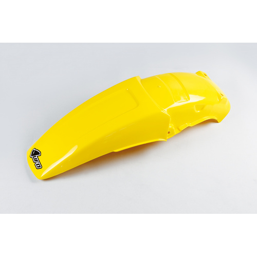 UFO Rear Fender - Suzuki RM 125/250 89-92 - Yellow - SKU:CAS2905101