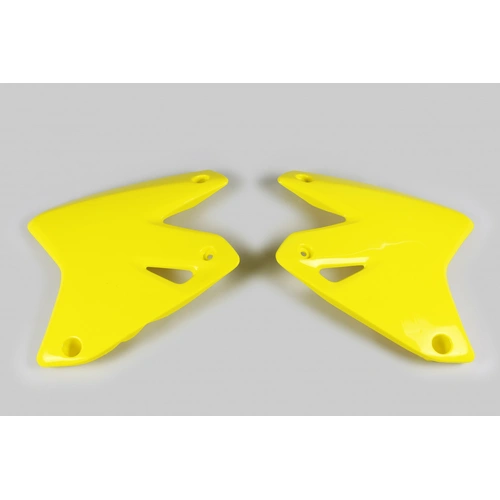 UFO Radiator Shrouds - Suzuki DRZ 400 00-20 - Yellow (01-18)