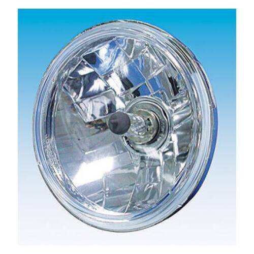 Zodiac Diamond Cut 7 Inch Halogen Headlight Unit - SKU:CASZ160395