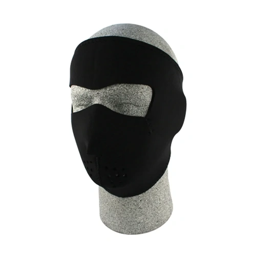 Zan Headgear Neoprene Full Mask - Solid Black - OS