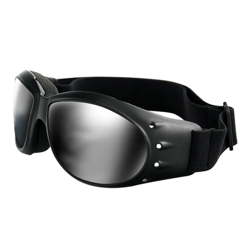Bobster Cruiser Sunglasses - Black/Mirror