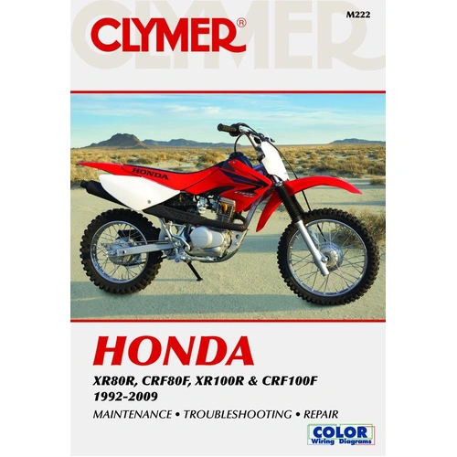 Clymer Service Repair Manual - Honda XR/CRF 92-09