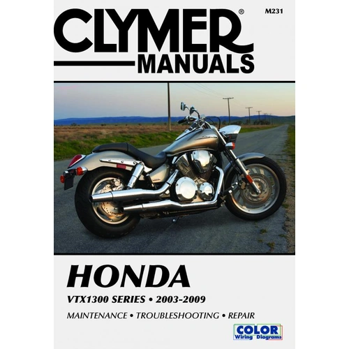 Clymer Service Repair Manual - Honda VTX1300 Series 03-09