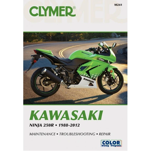Clymer Service Repair Manual - Kawasaki Ninja 250 88-12