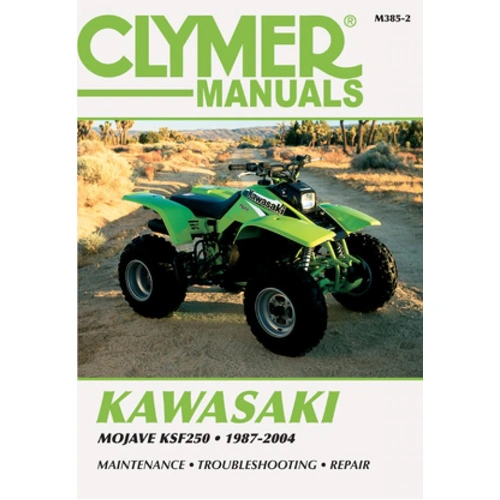 Clymer Service Repair Manual - Kawasaki Mojave KSF250 ATV 87-04