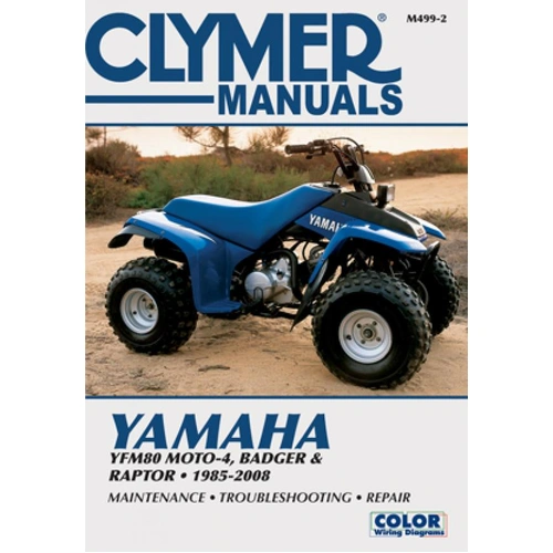 Clymer Service Repair Manual - Yamaha YFM80 Moto-4/Badger/Raptor ATV 85-08