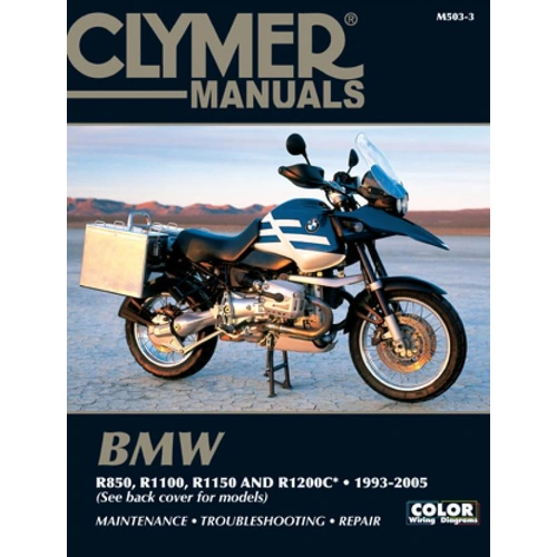 Clymer Service Repair Manual - BMW R Series Motorcycle 93-05