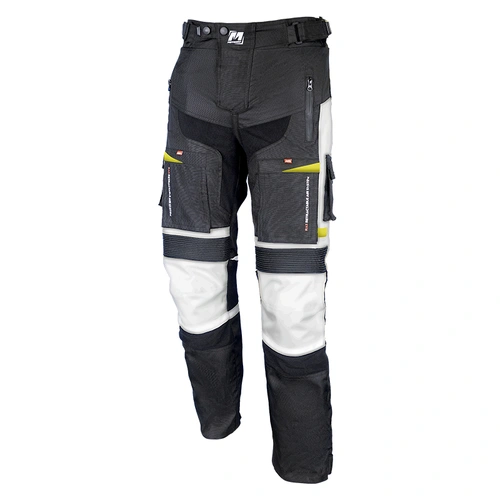 MotoDry Advent-Tout Trekker Pants - Black/Grey/Fluro - L - SKU:CMADV9055