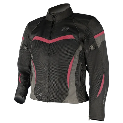 Motodry Ladies Clio Jacket - Black/Magenta