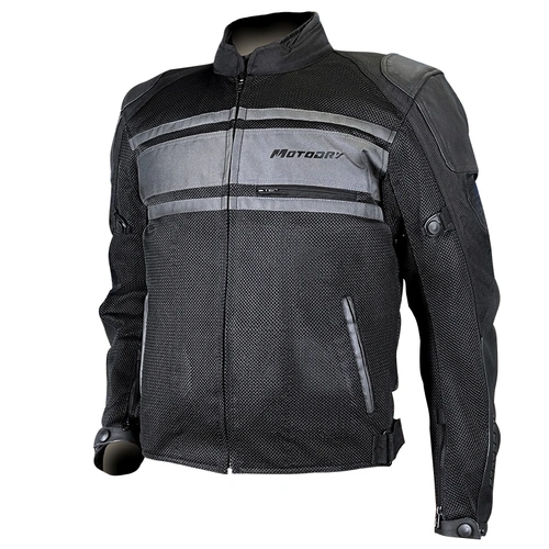 MotoDry Revolt Jacket - Black/Dark Grey